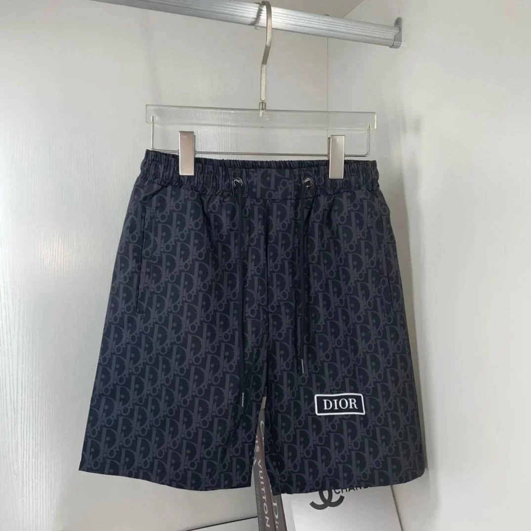 Dior Dior Monogram Print Shorts Navy Navy - 1