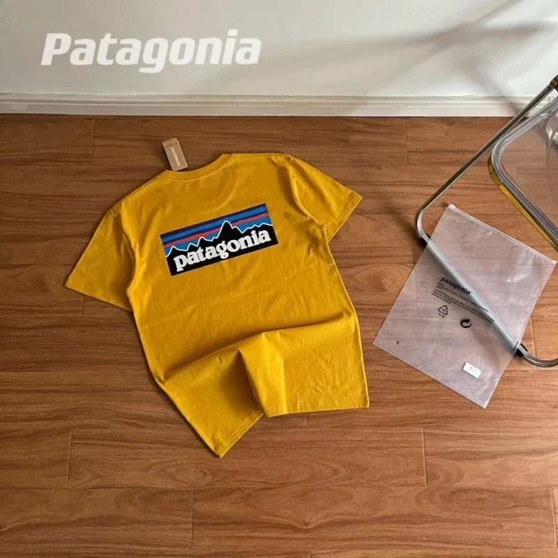 Patagonia Patagonia P-6 Logo T-Shirt Yellow Yellow - 1