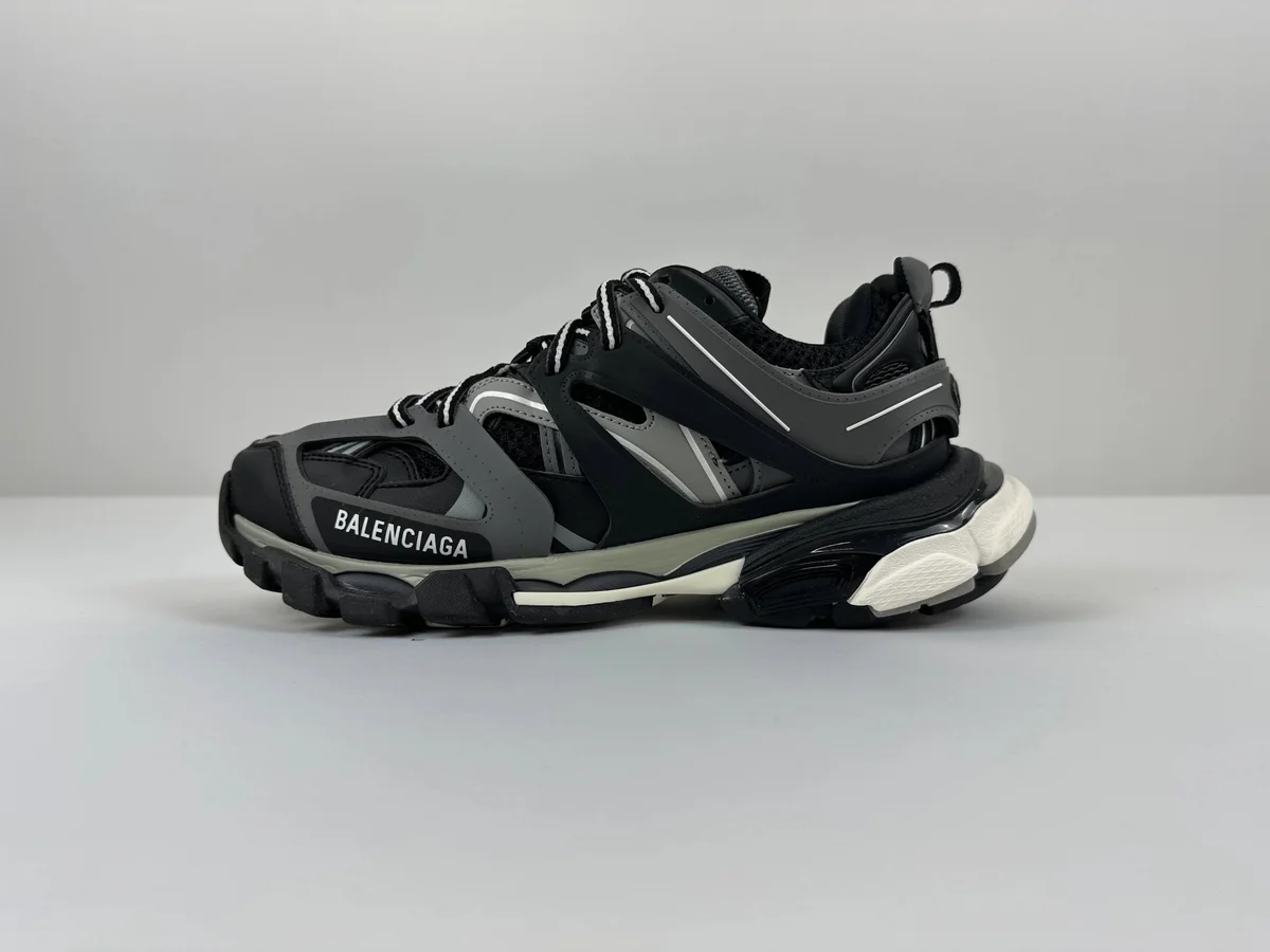 Balenciaga Balenciaga Track Black Grey Sneakers Black - 1