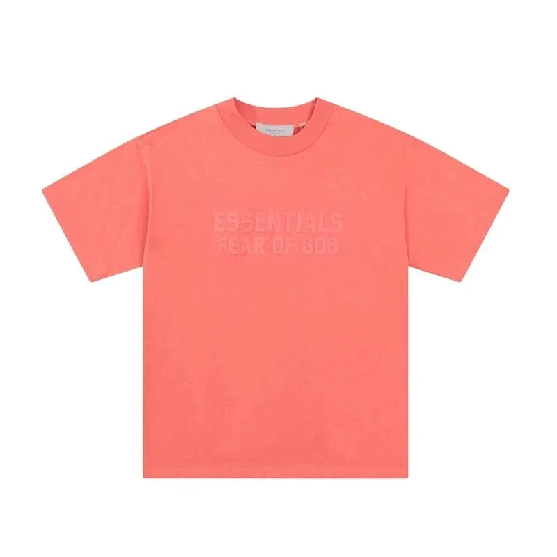 Fear of God Fear of God Essentials Coral T-Shirt Orange - 1