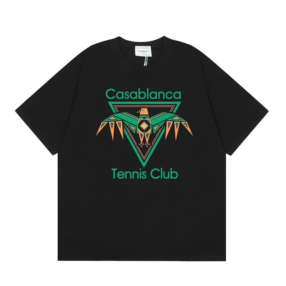 Casablanca Casablanca Tennis Club Black T-Shirt Black - 1