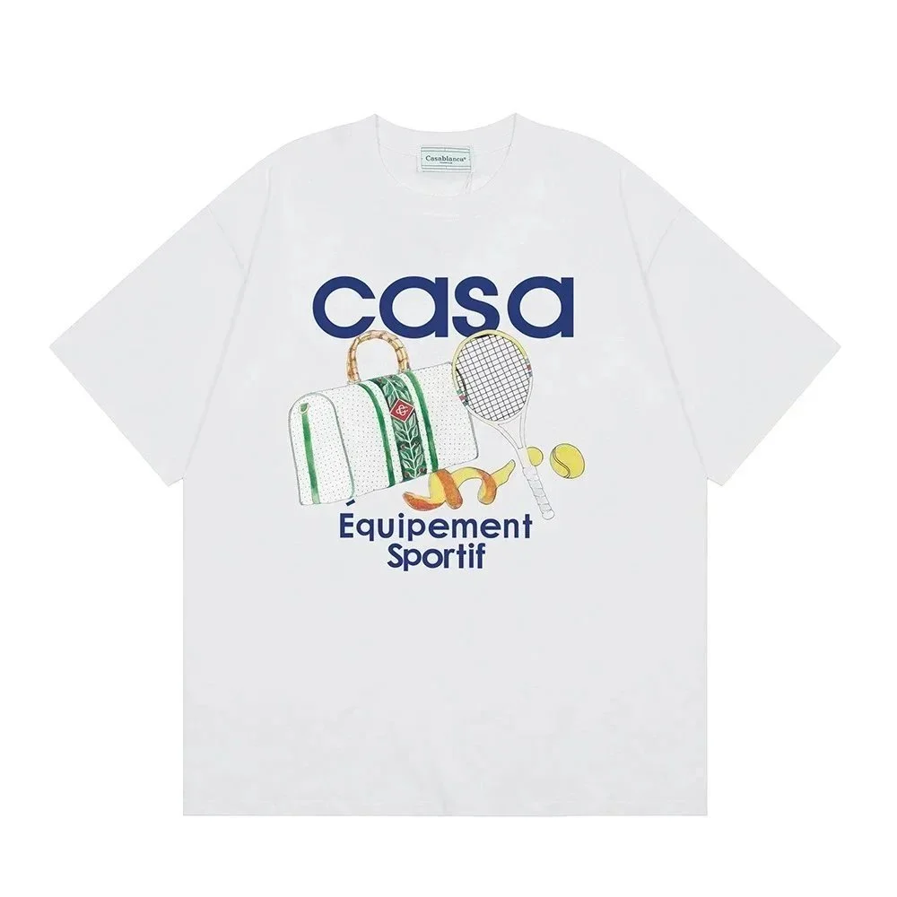 Other White Casa Equipment Sportif T-Shirt White - 1