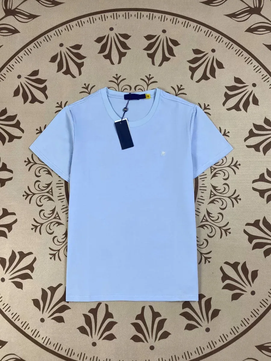Polo Ralph Lauren Polo Ralph Lauren Classic Logo Light Blue T-Shirt Blue - 1