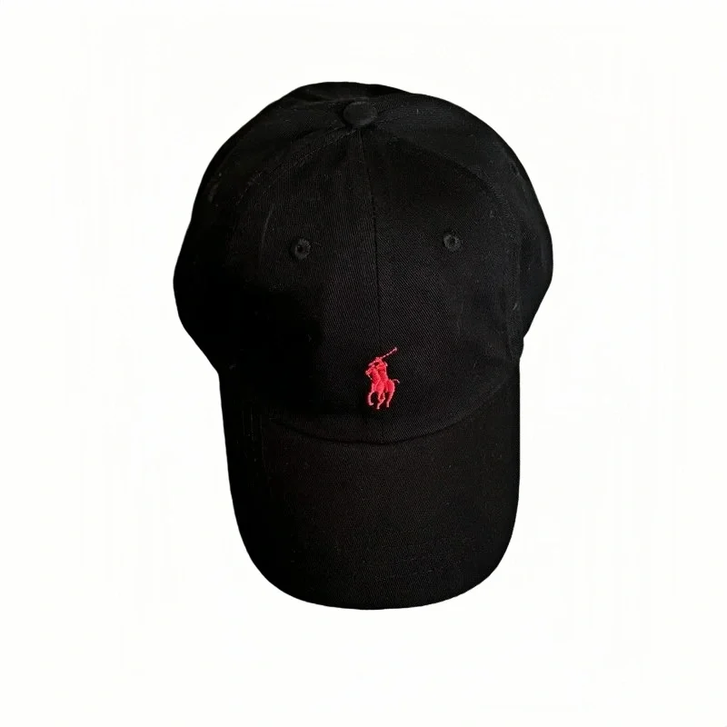 Polo Ralph Lauren Polo Ralph Lauren Black Red Pony Cap Black - 1