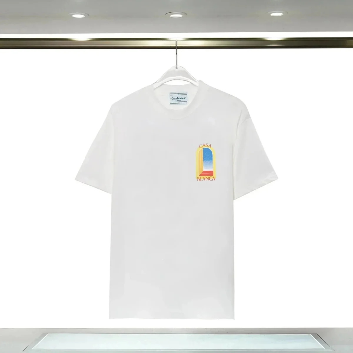 Casablanca Casa Blanca White 'Casa Blanca' Graphic T-Shirt White - 1