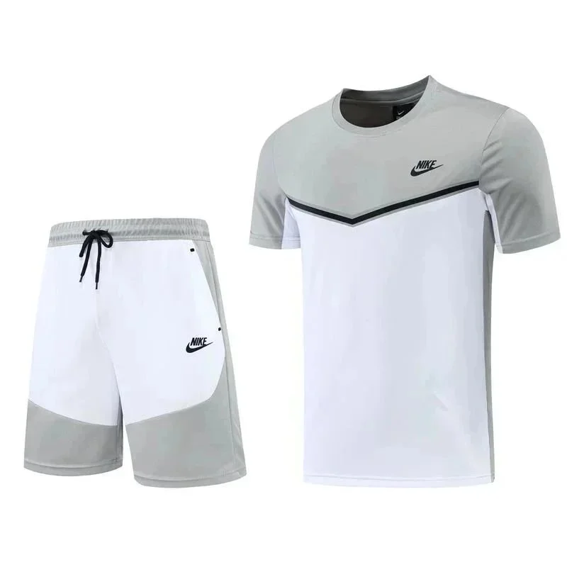 Nike Nike Air Force 1 White/Grey Co-ord Set White - 1