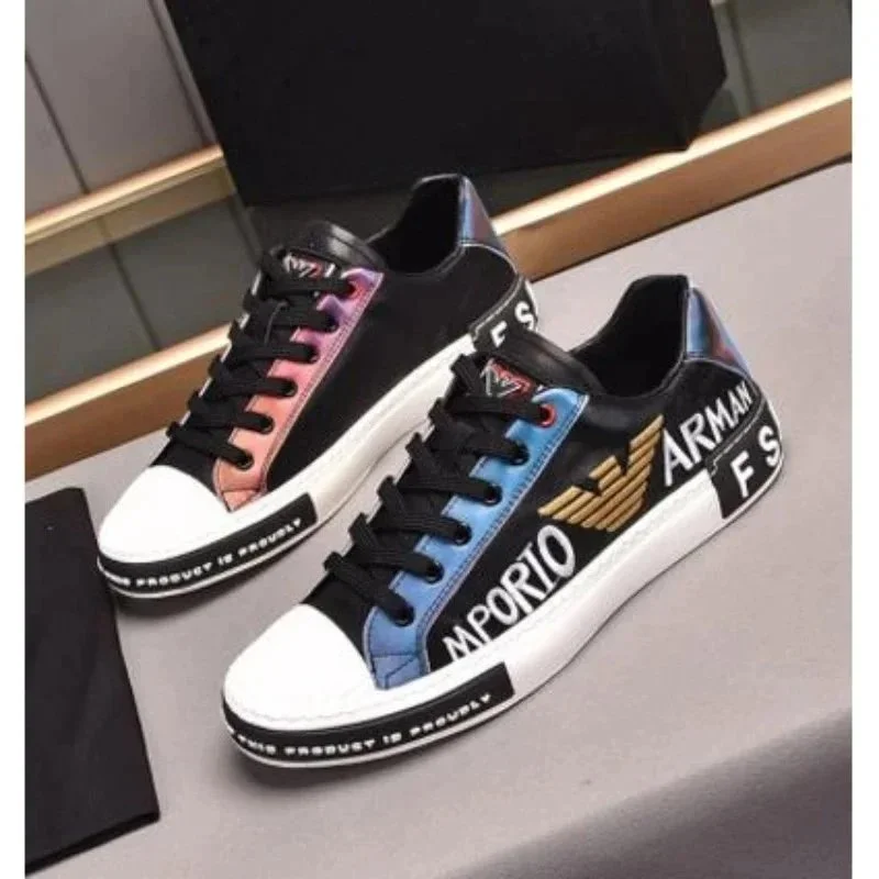 Armani Armani Importo FS Sneakers Black/Blue Black - 1