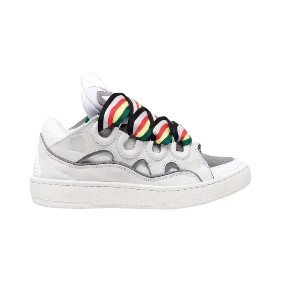 A Bathing Ape A Bathing Ape BAPE STA White Rasta Stripe Sneakers White - 1
