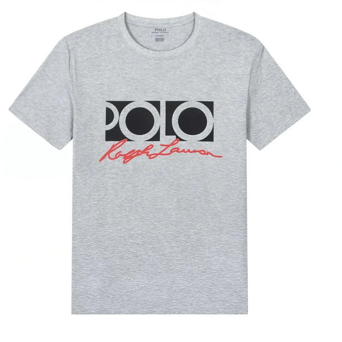 Polo Ralph Lauren Polo Ralph Lauren Grey POLO Script T-Shirt Grey - 1