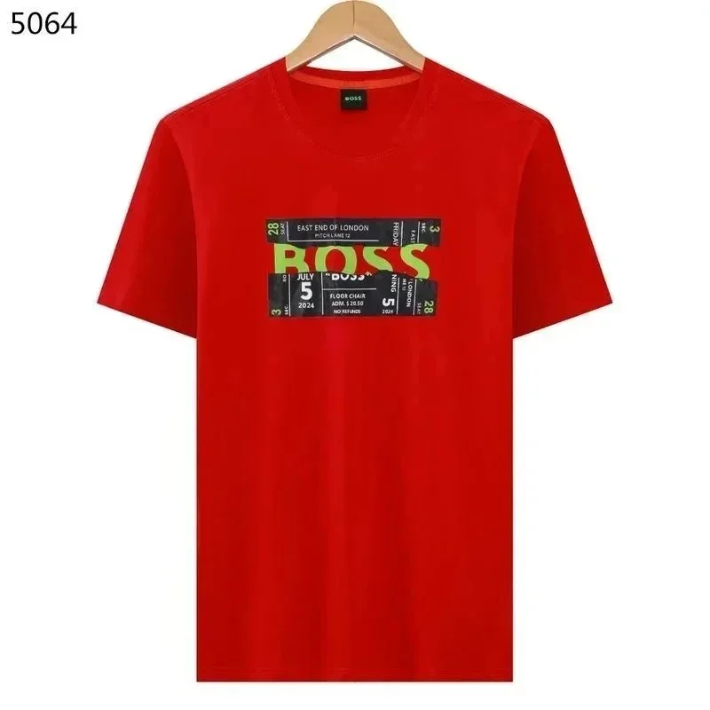 Hugo Boss Hugo Boss Red Logo T-Shirt Red - 1