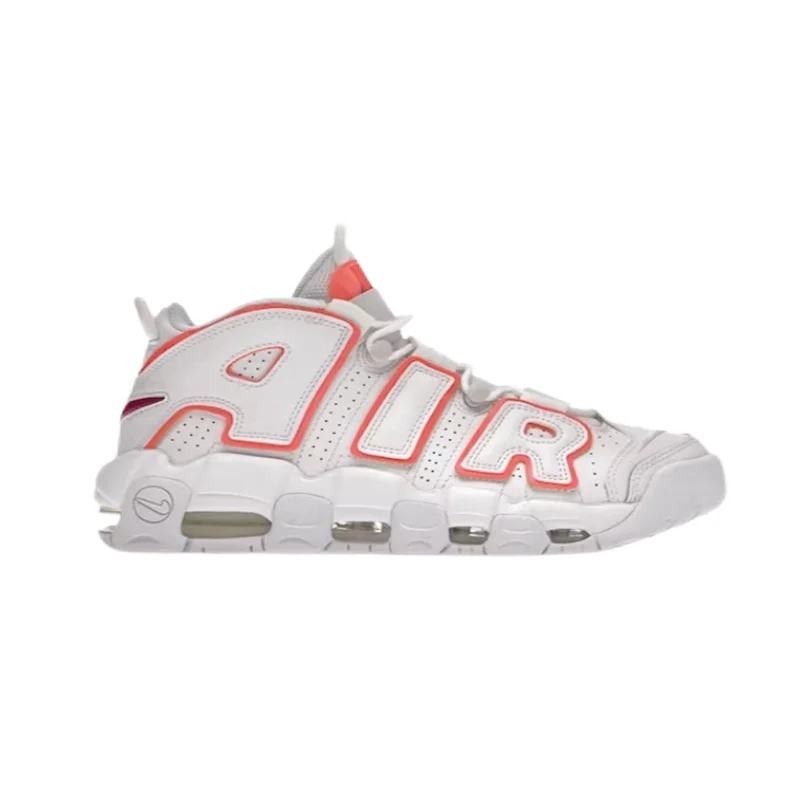 Nike Nike Air More Uptempo White Orange Sneakers White