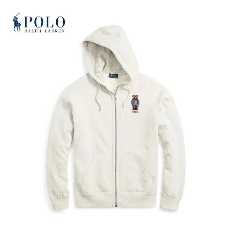 Polo Ralph Lauren Polo Ralph Lauren Polo Bear Hoodie Cream Cream - 1