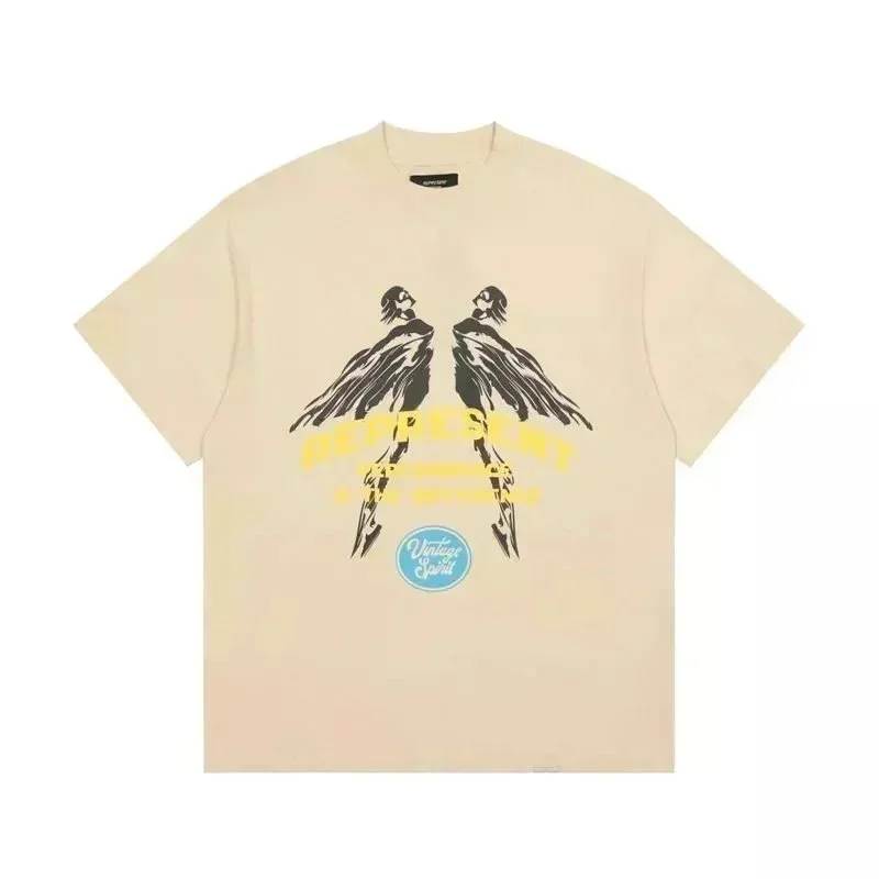 Represent Represent Vintage Spirit T-Shirt Beige Beige - 1