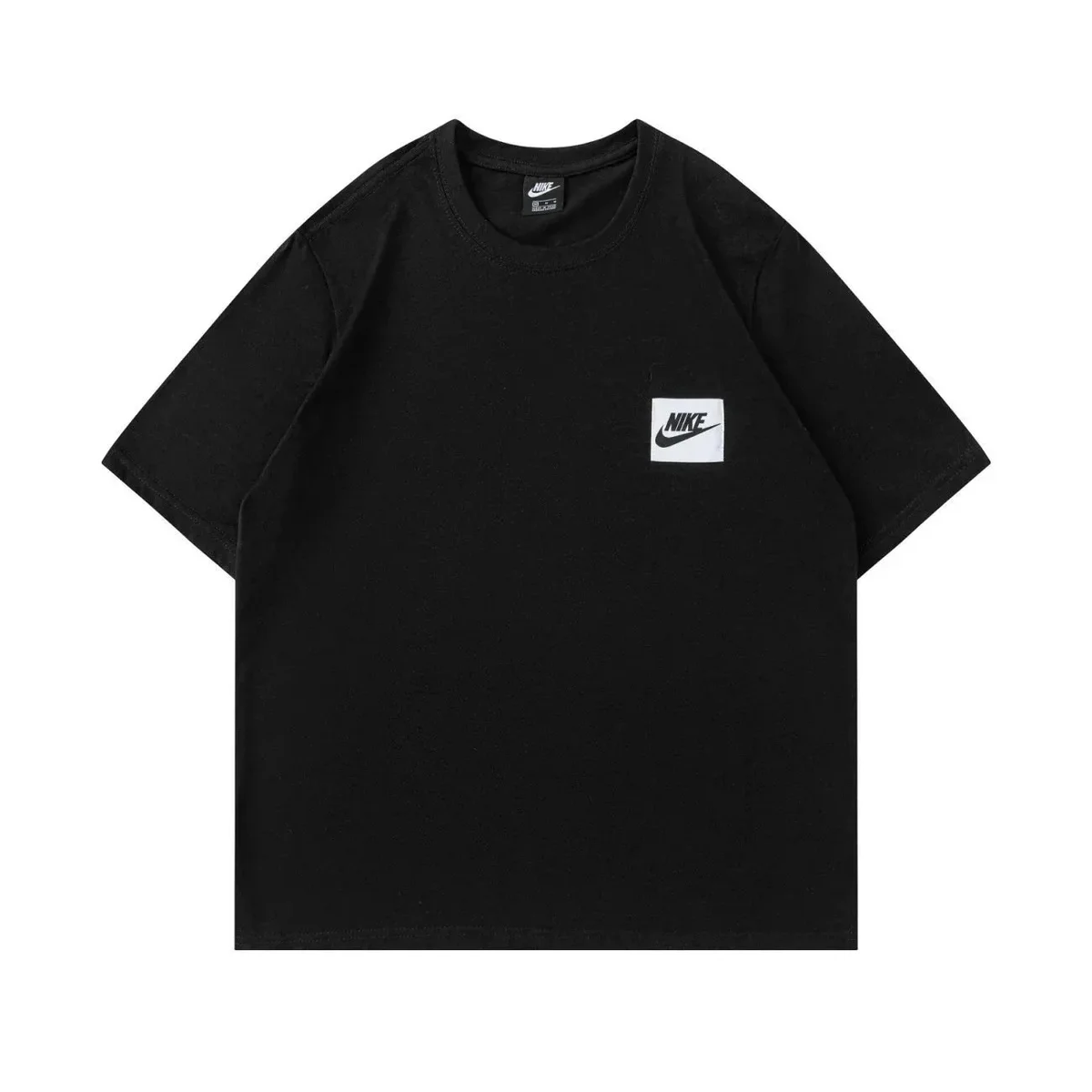 Nike Nike Black Solid T-Shirt Black - 1