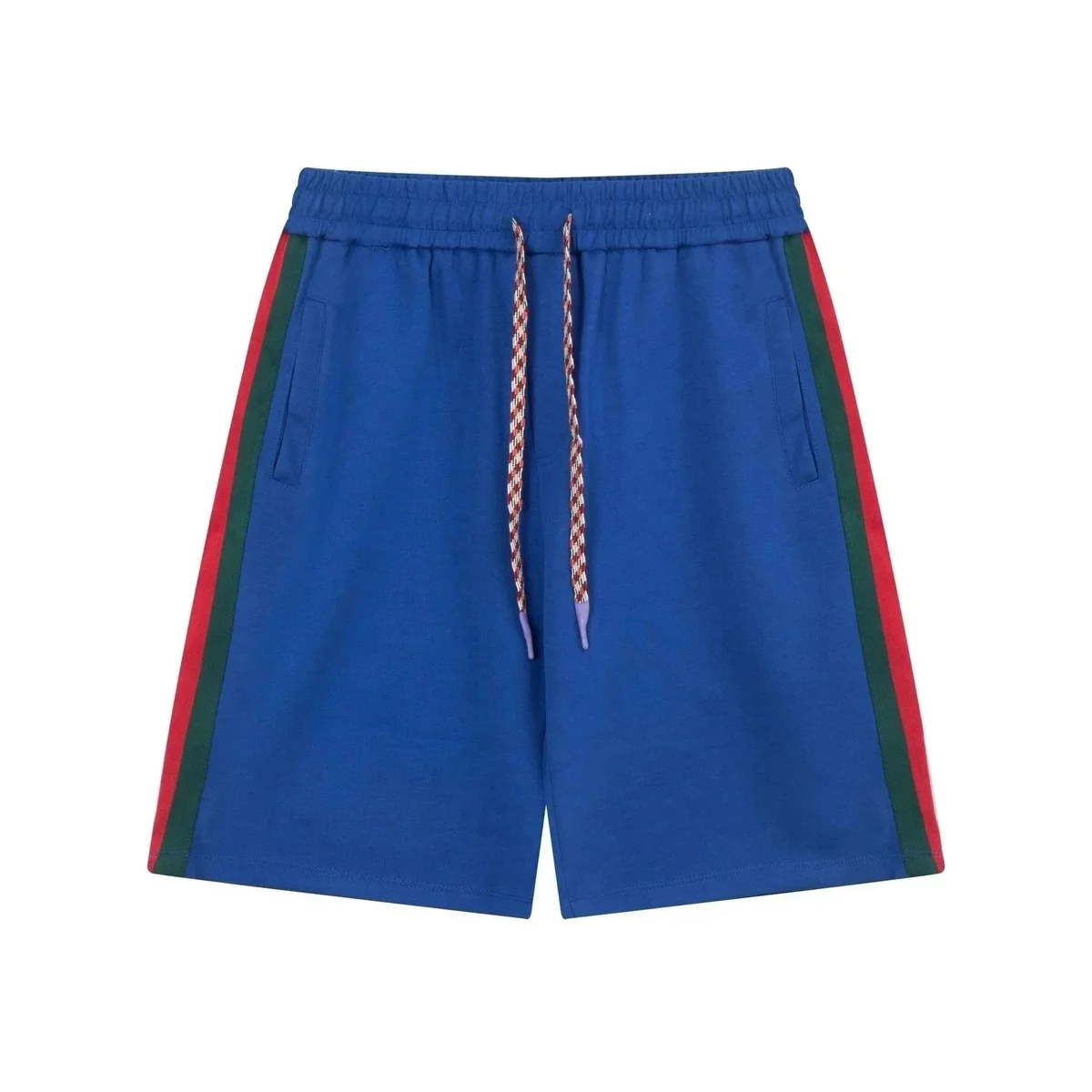 Gucci Blue Side Stripe Shorts Blue - 1