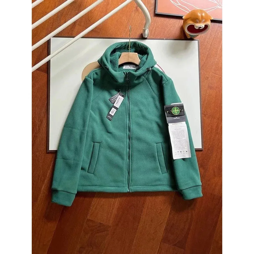 Stone Island Shadow Project Green Hooded Jacket listing photo
