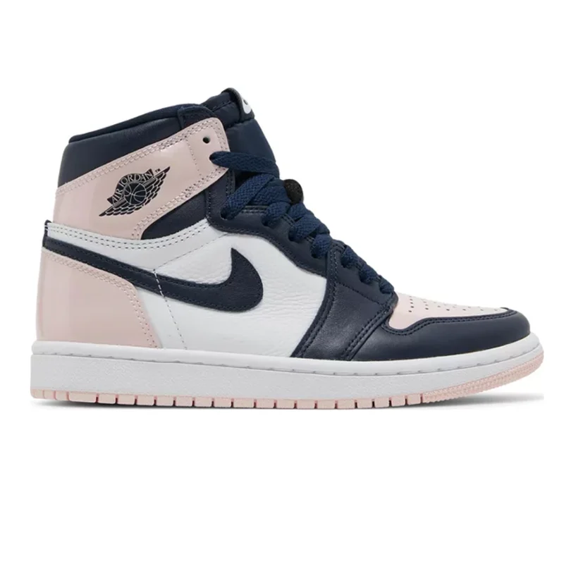 Jordan Nike Air Jordan 1 High 'Pink/White/Black' Sneakers Pink - 1
