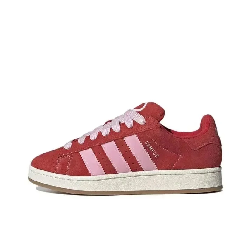 Adidas Adidas Campus Red & Pink Sneakers Red - 1