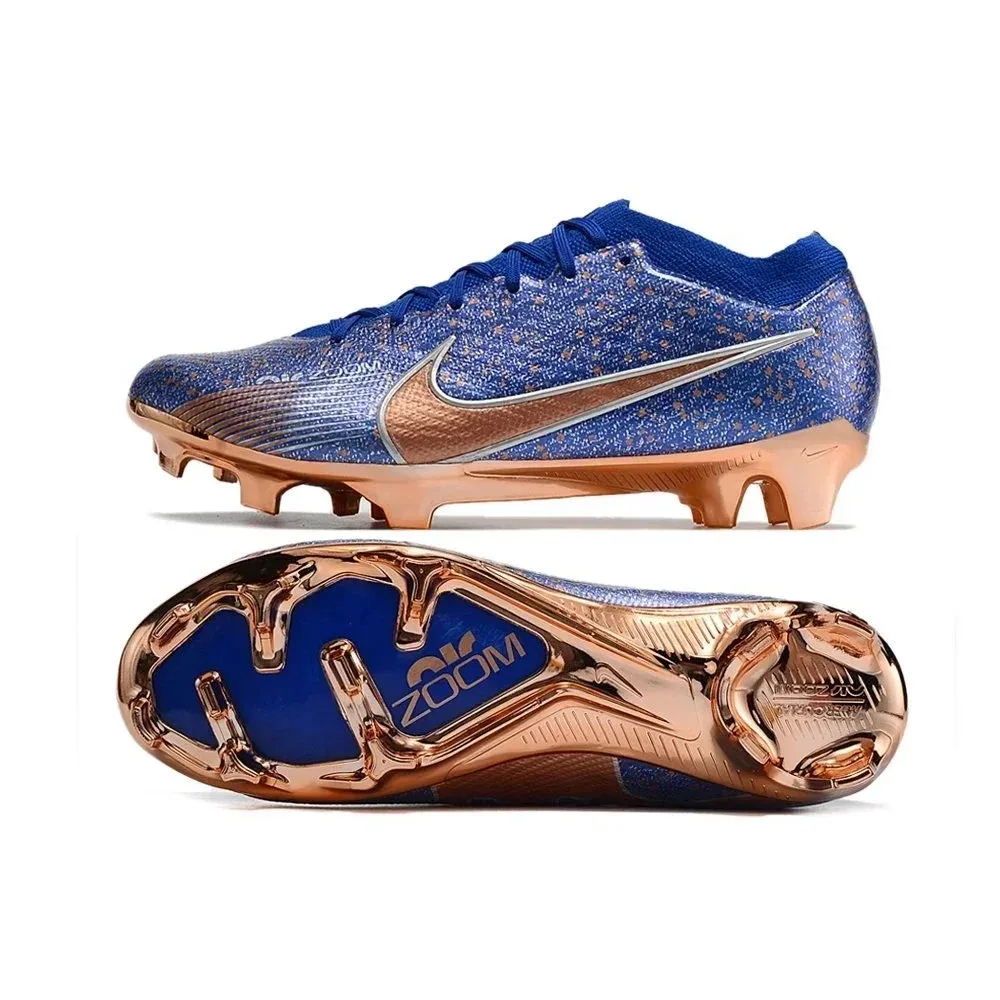 Nike Nike Mercurial Superfly FG Soccer Cleats Blue/Gold Blue - 1