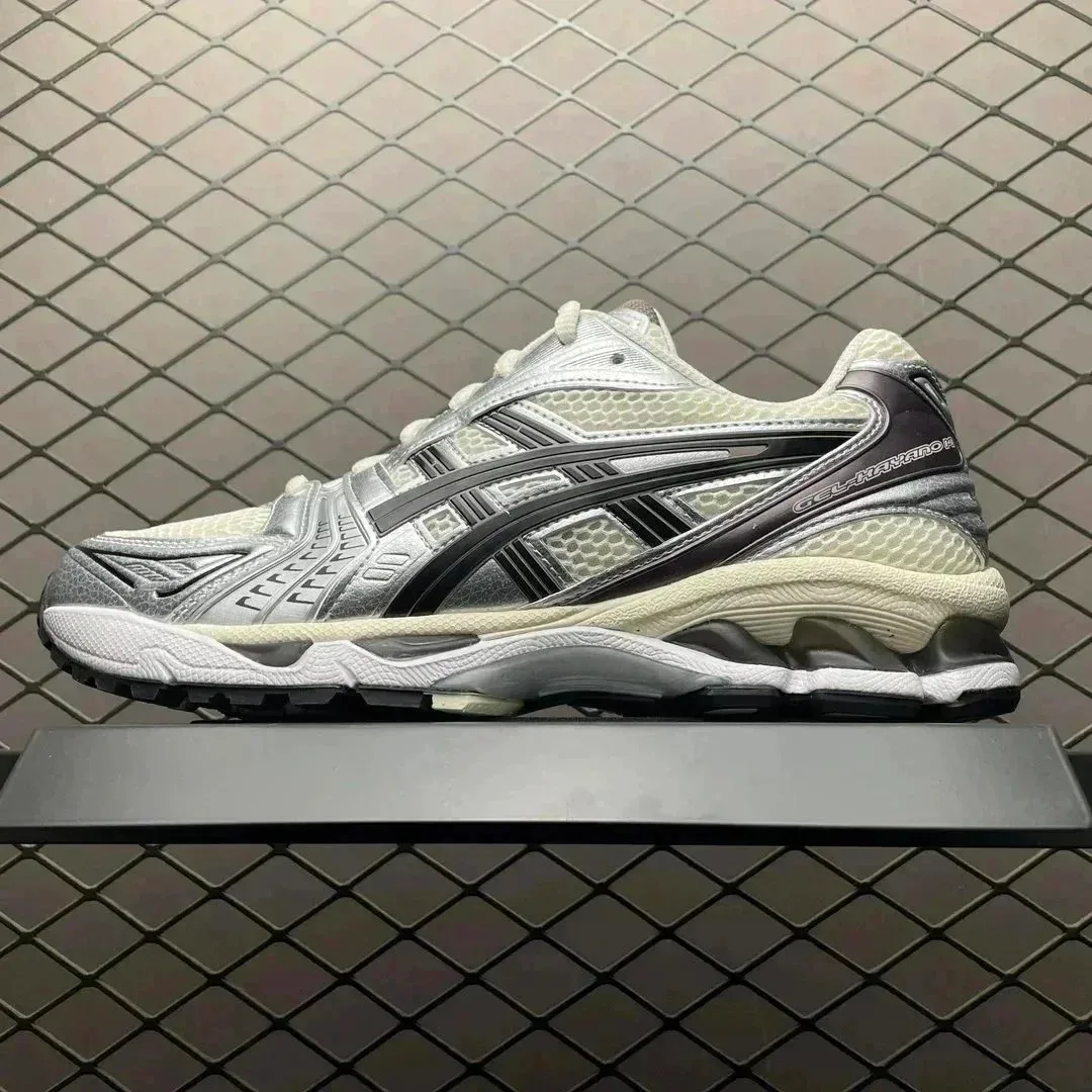 ASICS ASICS GEL-KAYANO Silver & Black Sneakers Silver - 1