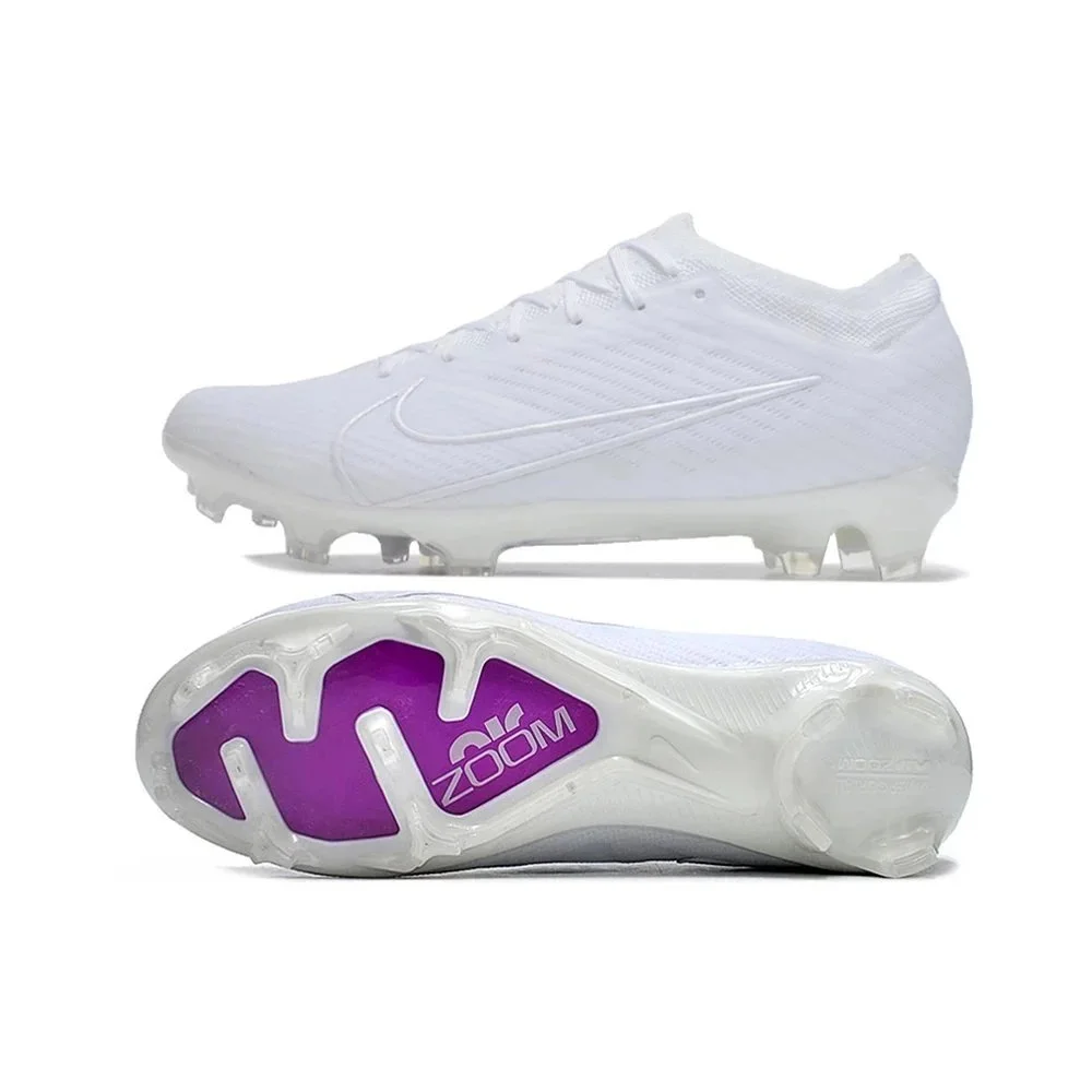 Nike Nike Mercurial White Purple Football Cleats White - 1