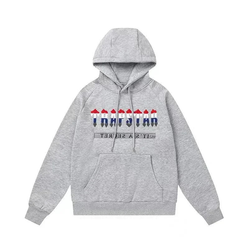 Trapstar Trapstar Grey 'It's A Secret' Hoodie Grey - 1
