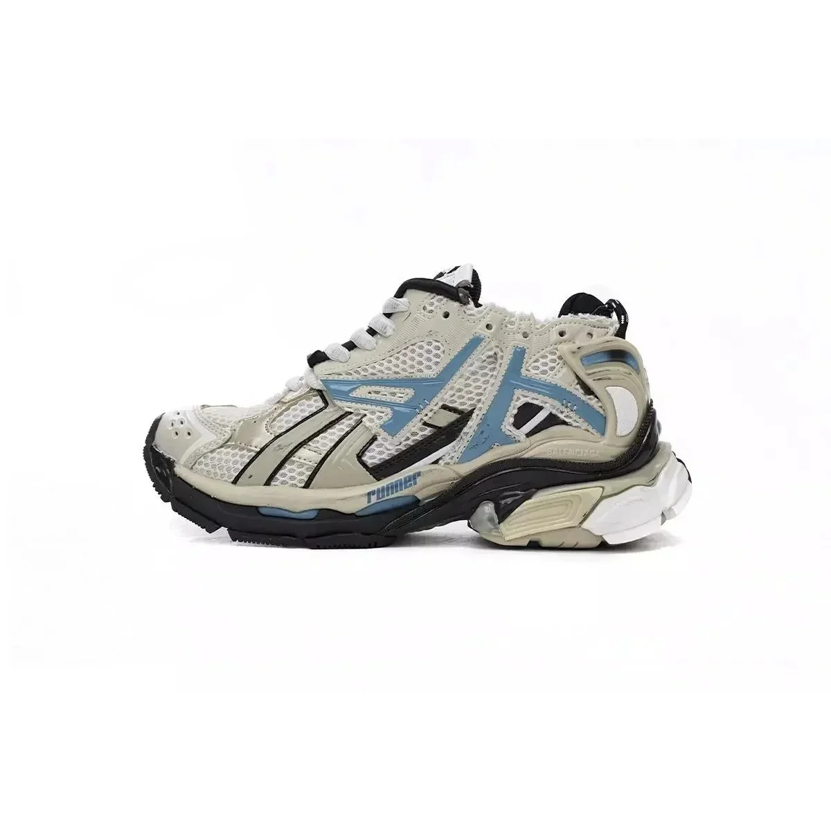 Balenciaga Balenciaga Runner White/Blue Sneakers White - 1