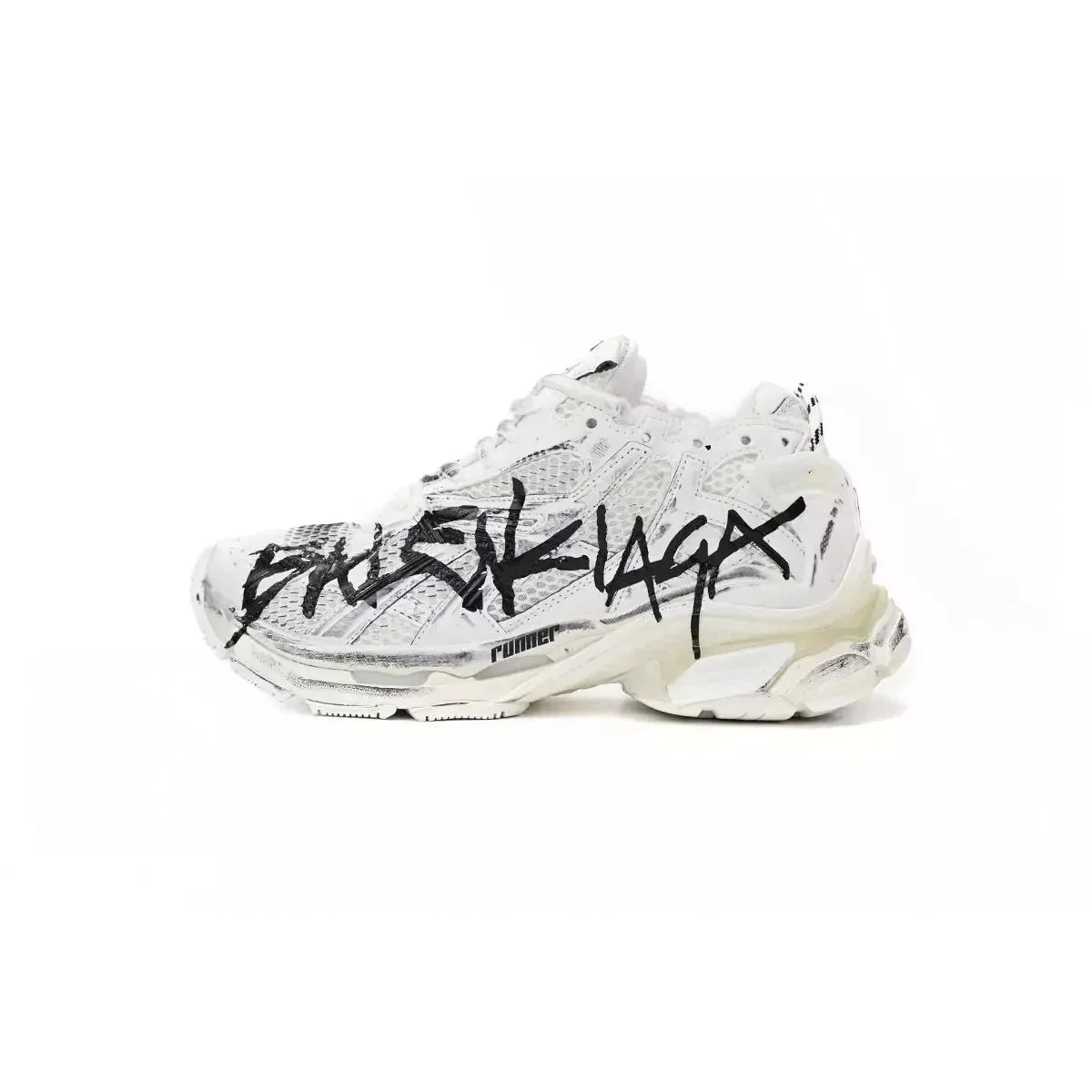 Balenciaga Balenciaga Runner White Graffiti Sneakers White - 1