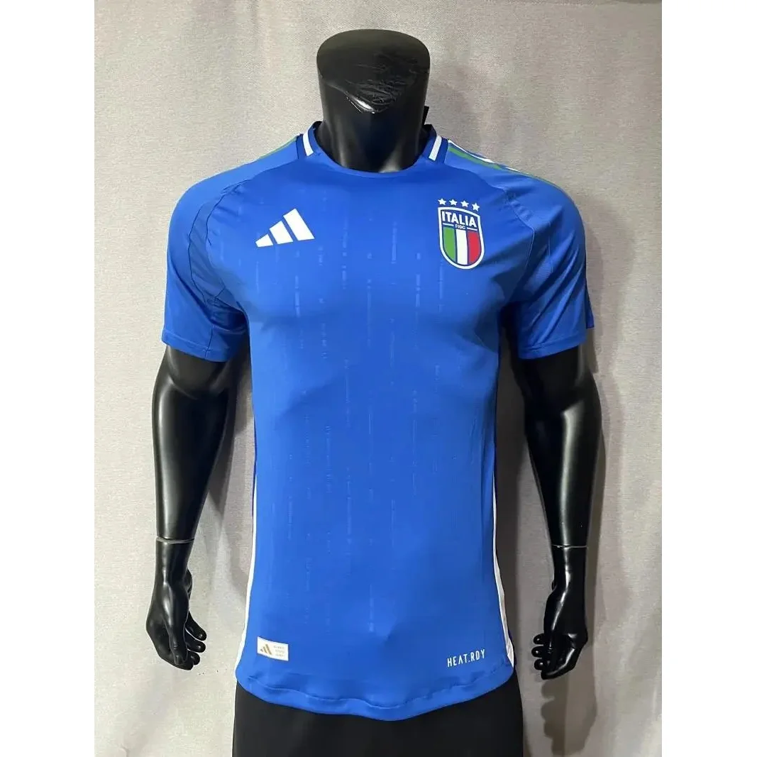 Adidas Adidas Italia Jersey Blue Men's Football Shirt Blue - 1