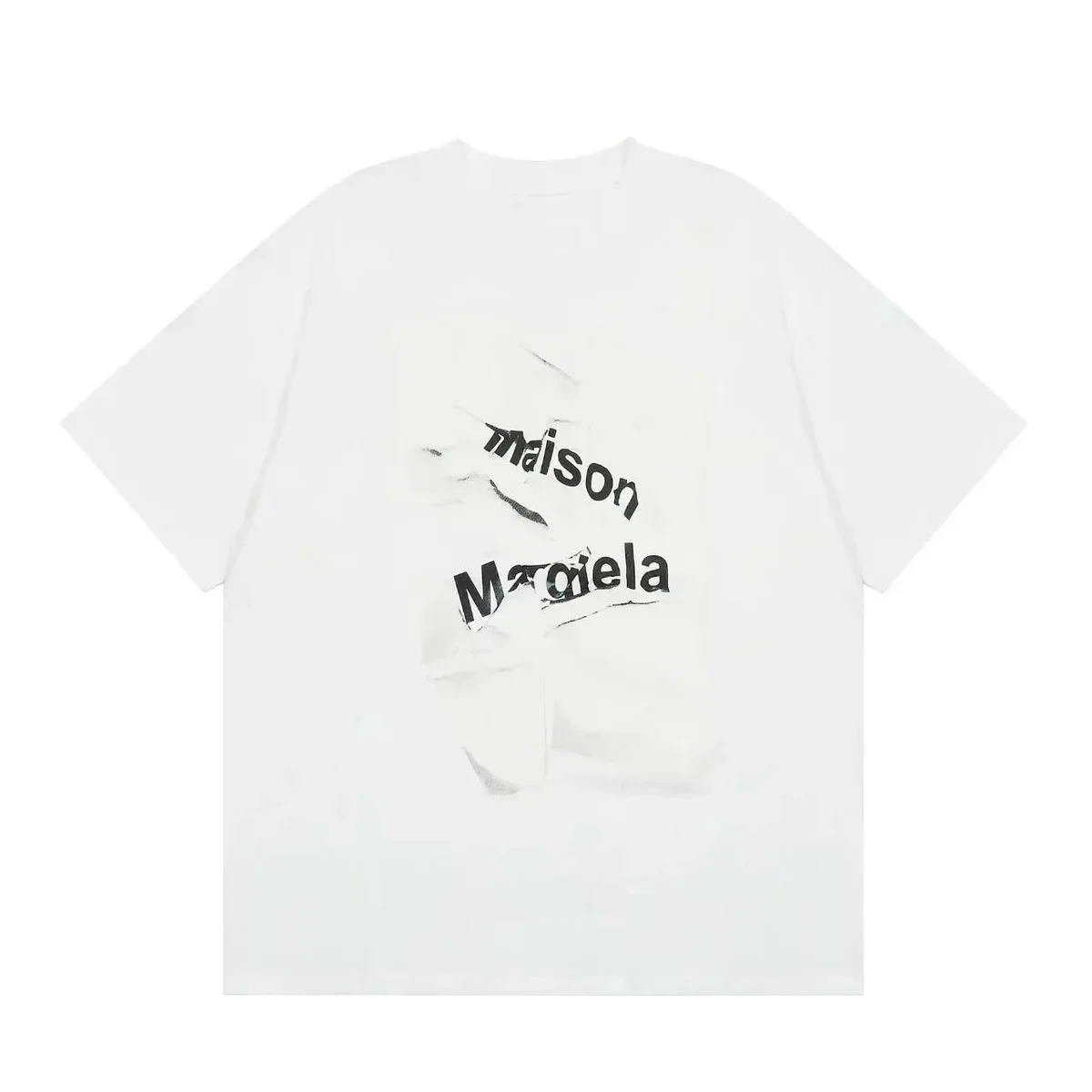 Maison Margiela Maison Margiela White 'maison margiela' T-Shirt White - 1