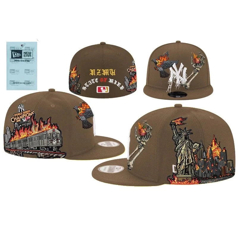 New Era New Era Yankees State of Mind Cap Brown Brown - 1