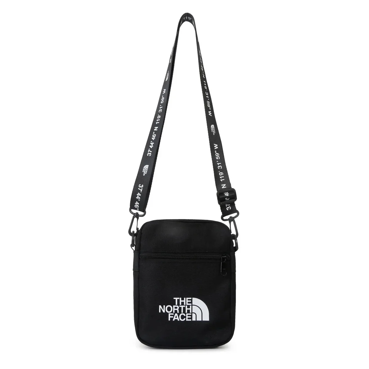 The North Face The North Face Black Canvas Crossbody Bag Black - 1