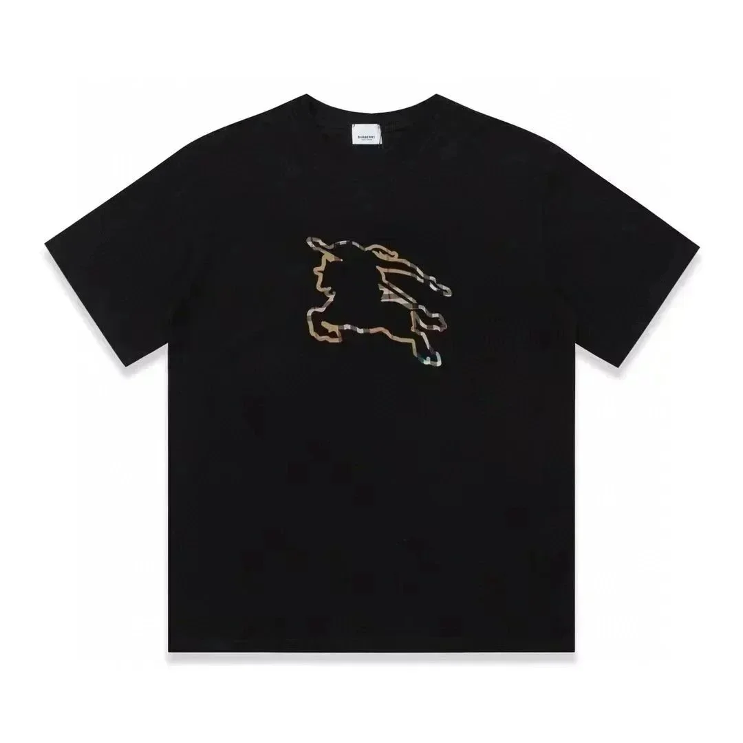 Burberry Burberry Black Horse Logo T-Shirt Black - 1