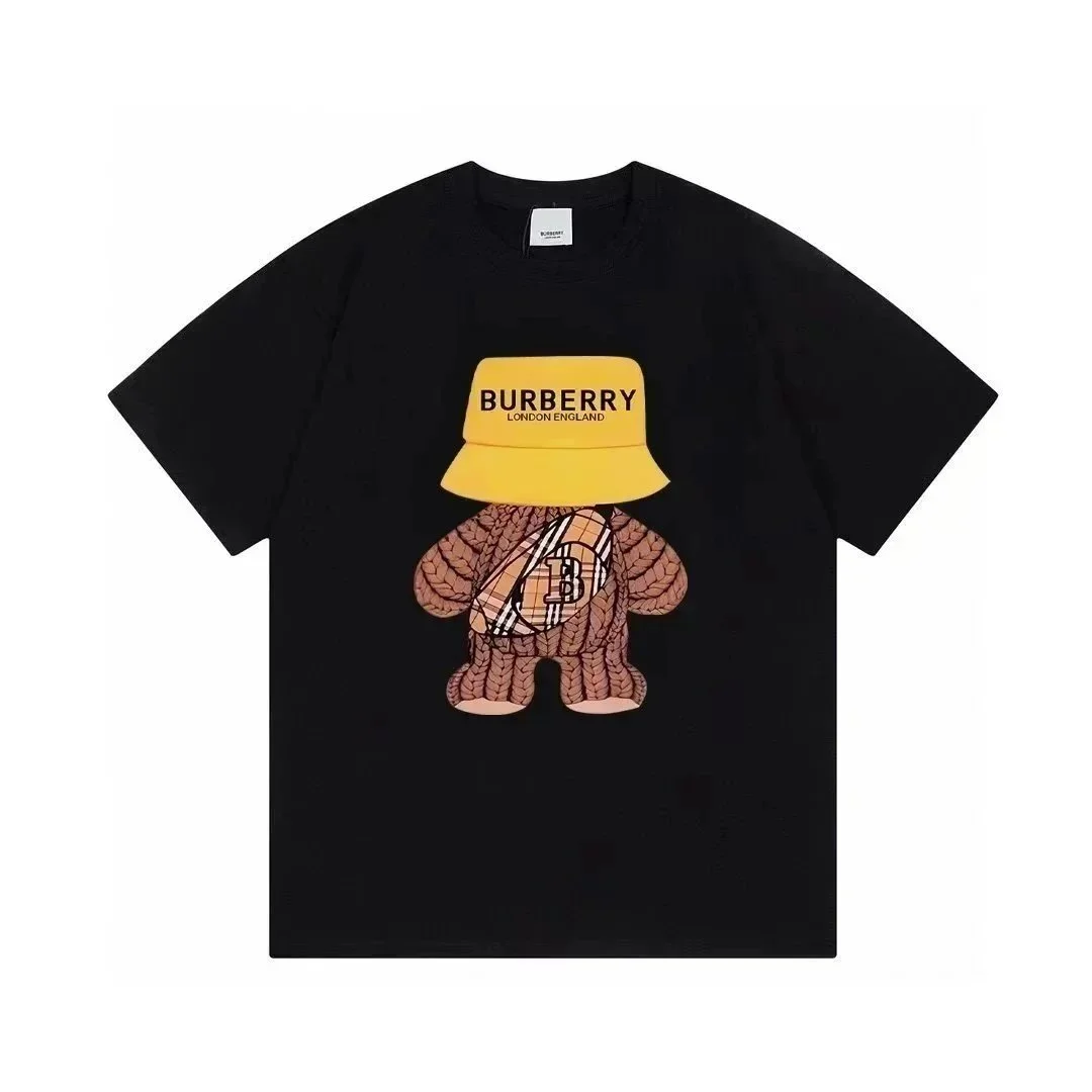 Burberry Burberry Black Bear Graphic T-Shirt Black - 1