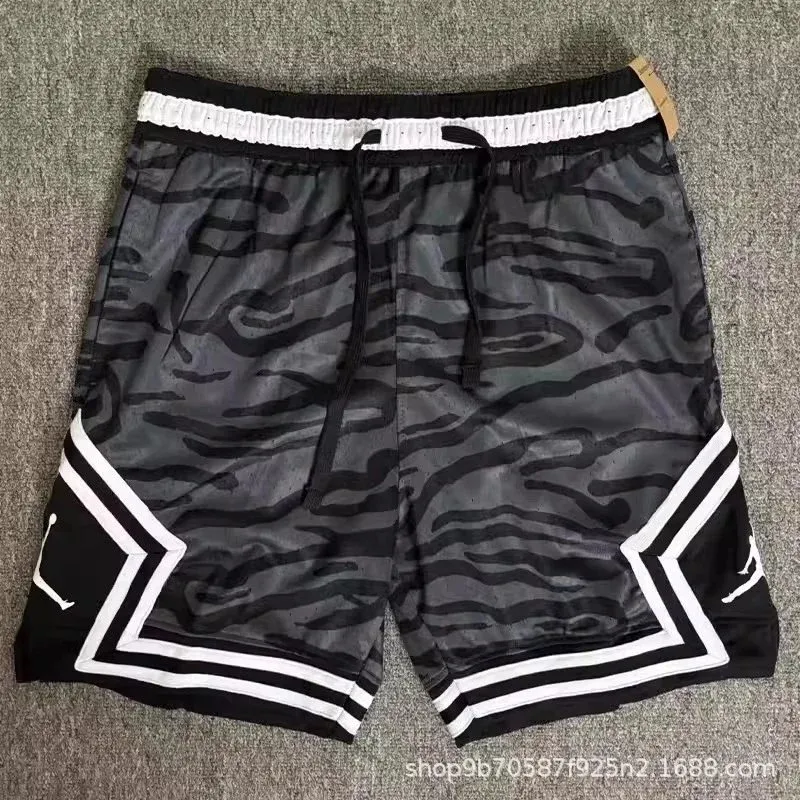 Jordan Nike Air Jordan Camo Basketball Shorts Grey