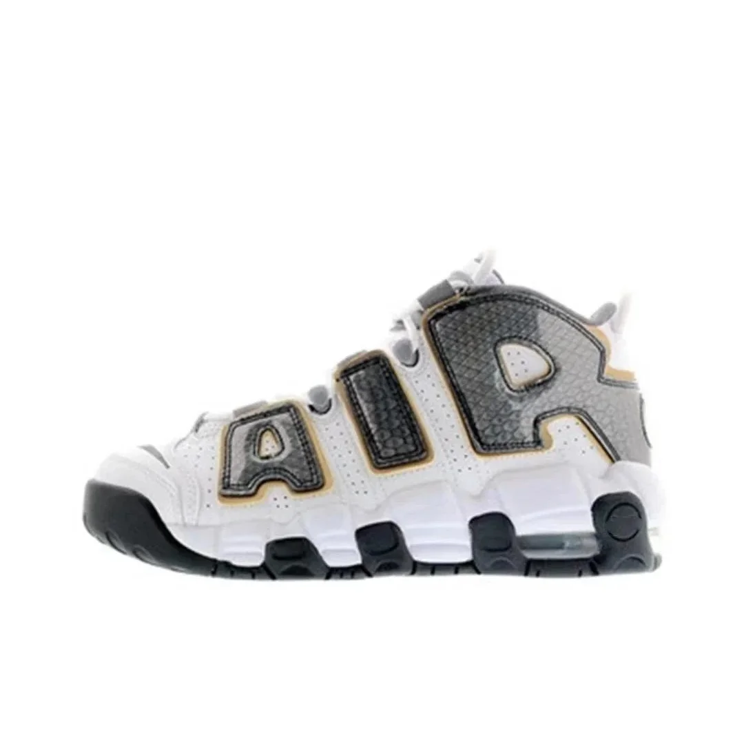Nike Nike Air More Uptempo Triple Black Sneakers Black - 1