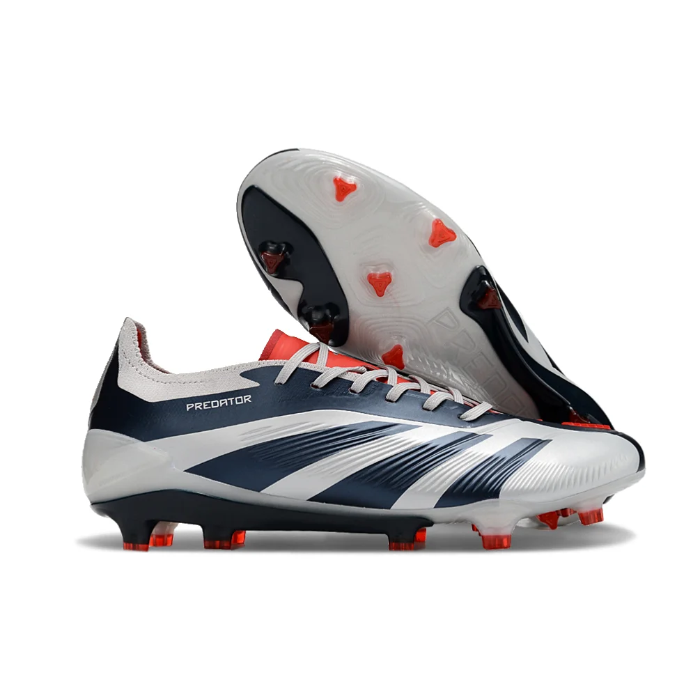 Adidas Adidas Predator Football Cleats White/Blue/Red White - 1