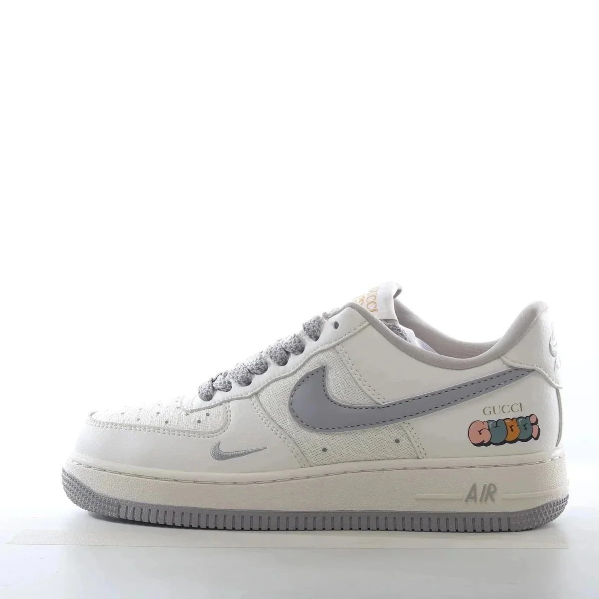 Nike Nike Air Force 1 Gucci Collaboration White Sneakers White - 1