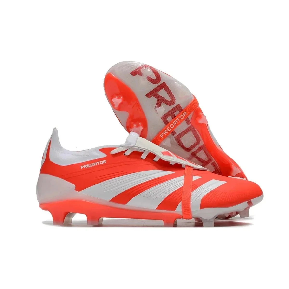 Adidas Adidas Predator Orange White Soccer Cleats Orange - 1