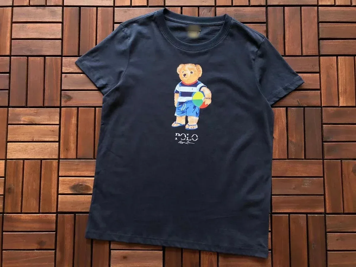 Polo Ralph Lauren Polo Ralph Lauren Bear T-Shirt Navy Solid Navy - 1
