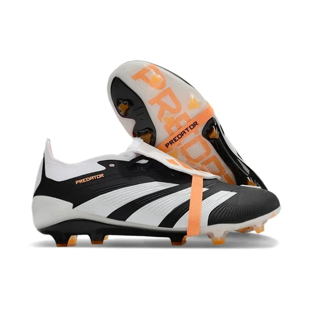 Adidas Adidas Predator Soccer Cleats Black/White/Orange Black - 1