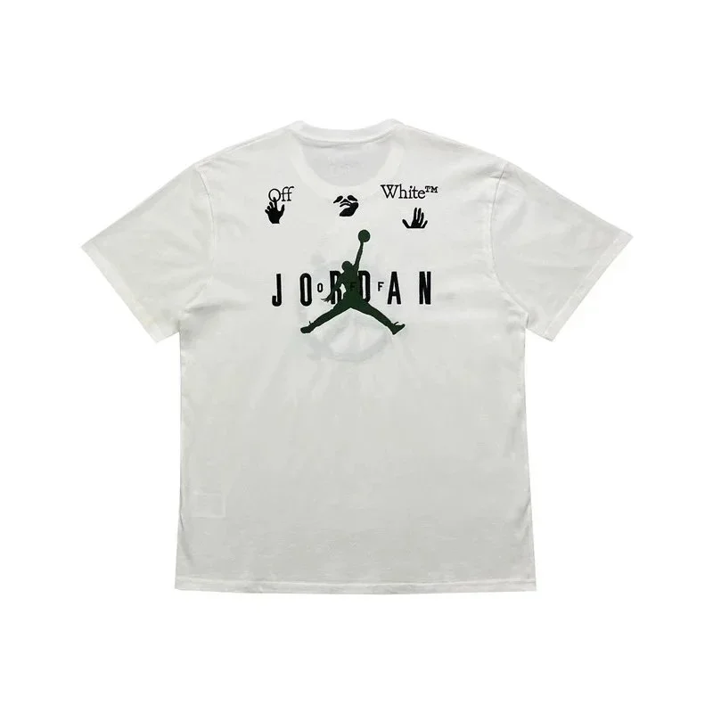 Jordan Nike Air Jordan Off White 'White' T-Shirt White - 1