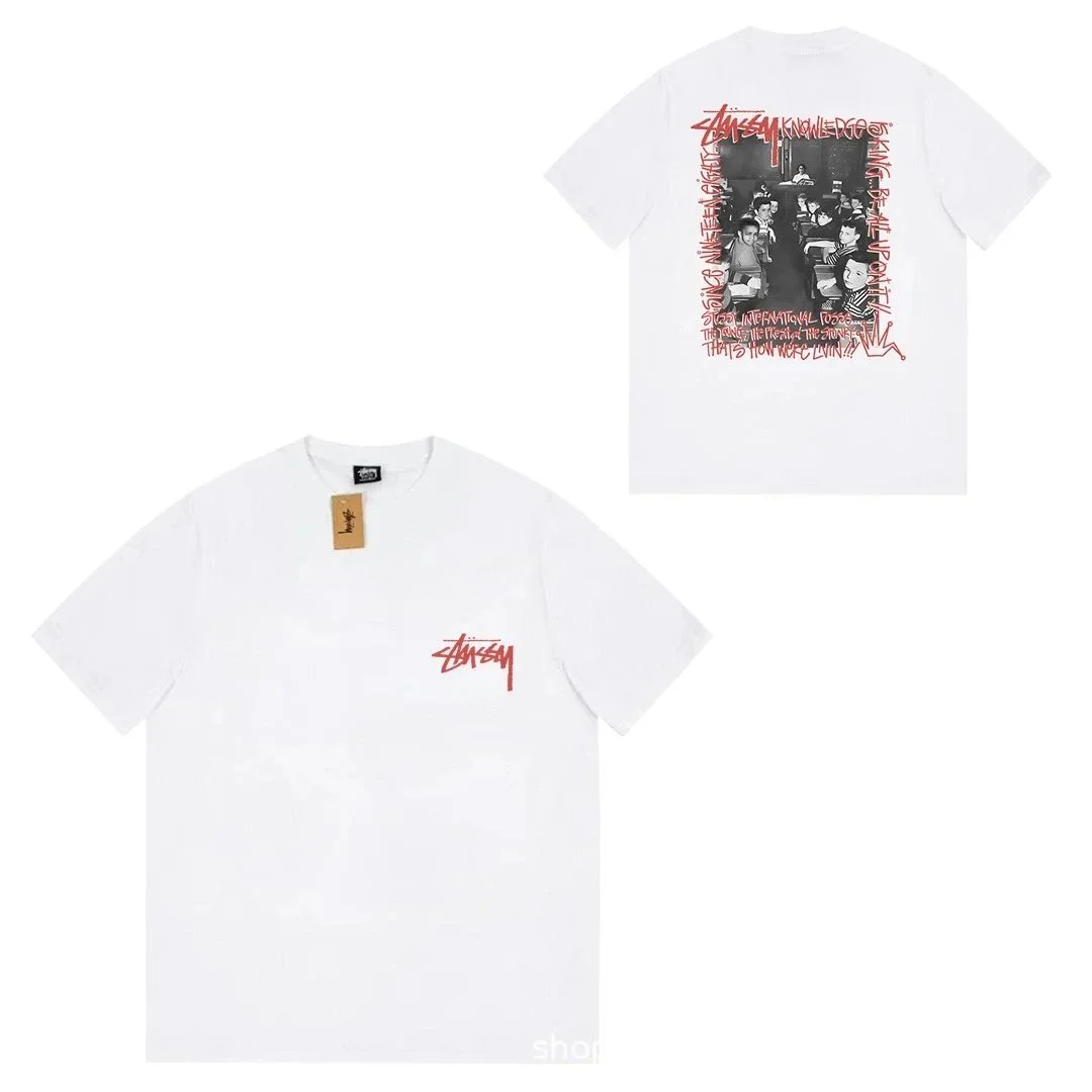 Stussy Stussy Knowledge Tee White T-Shirt White - 1
