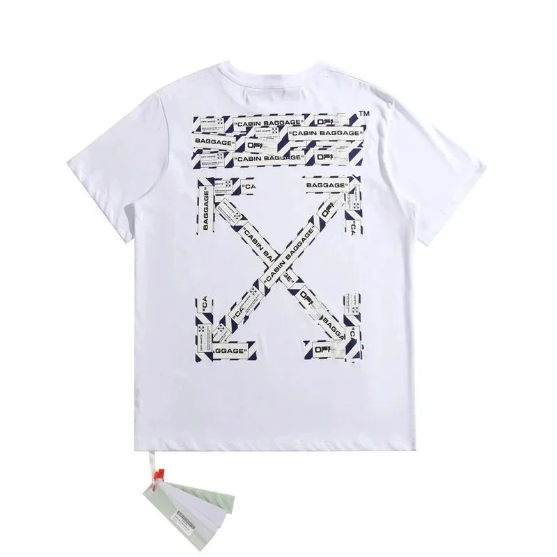 Off-White Off-White Out Of Office White X Print T-Shirt White - 1