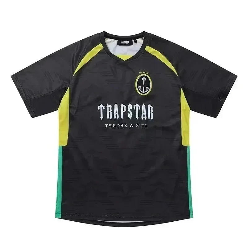 Trapstar Trapstar Black Yellow Green T-Shirt Black - 1