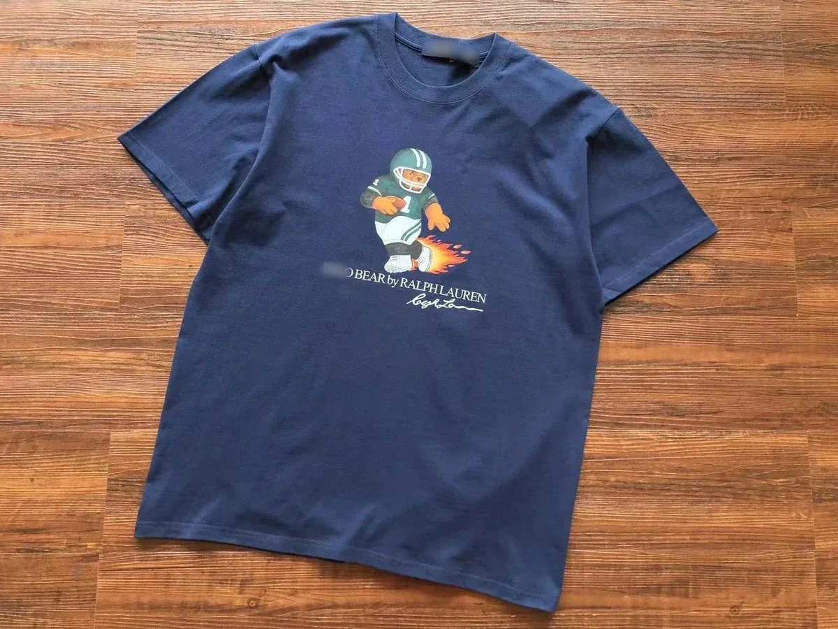 Polo Ralph Lauren Ralph Lauren O Bear Graphic T-Shirt Navy Navy - 1