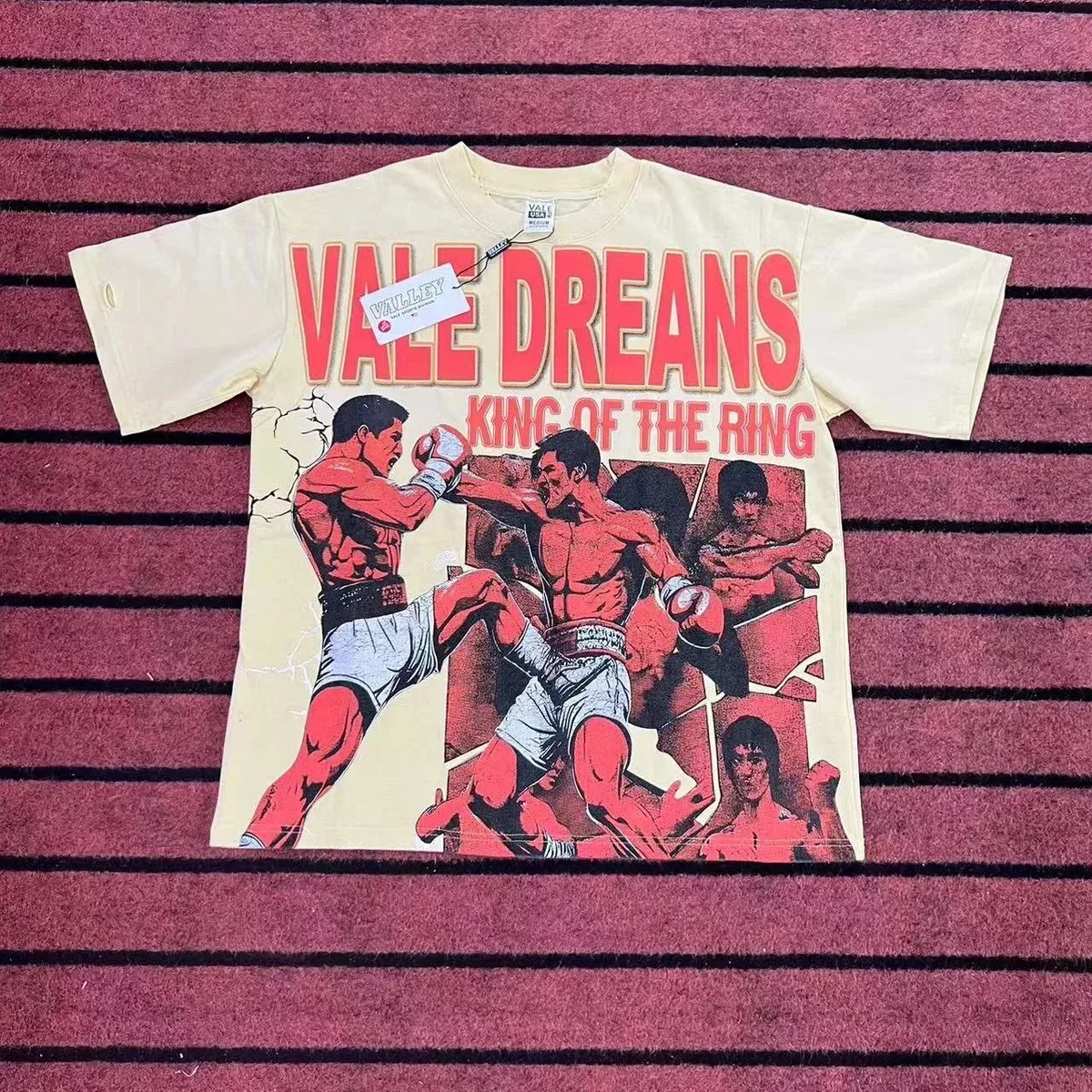 Other Vale Dreams King of the Ring T-Shirt Beige - 1