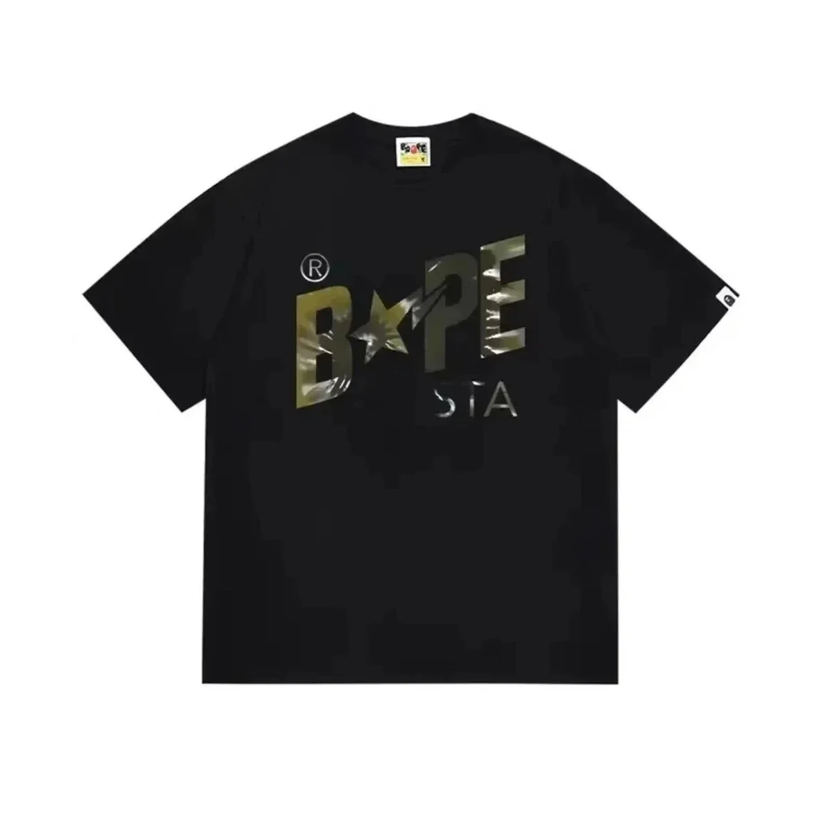 A Bathing Ape A Bathing Ape BAPE STA Black T-Shirt Black - 1