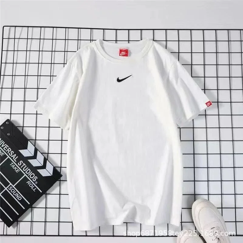 Nike Nike White Swoosh T-Shirt White - 1