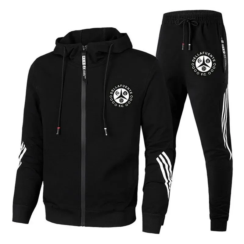 Other Black 'Della Fuente' Tracksuit Set Black - 1
